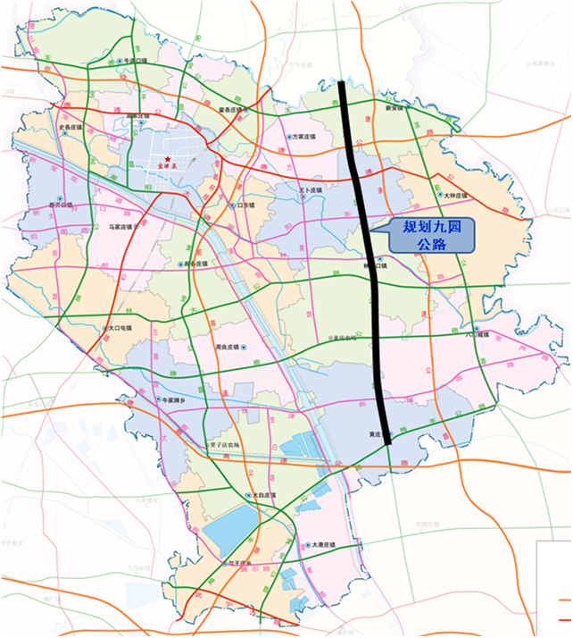 宝坻区九园公路改建项目